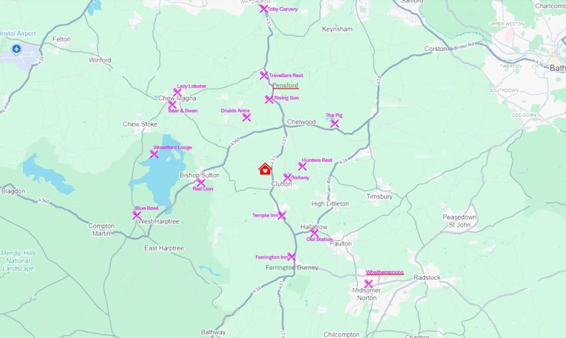 Willow Ridge - A Large Country House With 3 Rental Rooms Clutton Ngoại thất bức ảnh